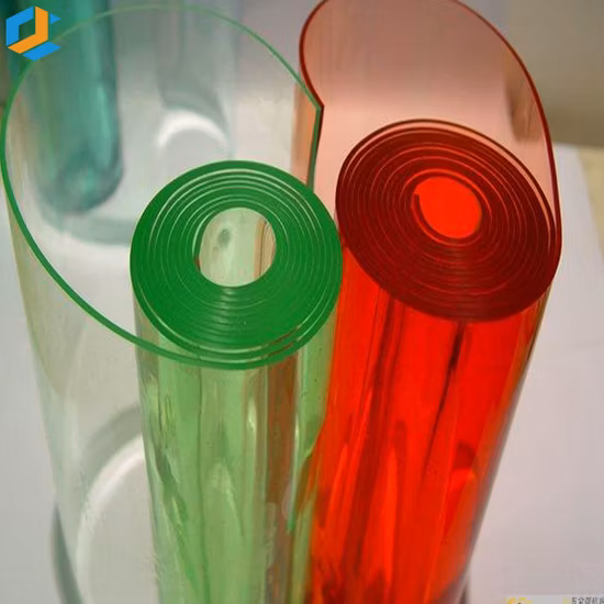Precio de fábrica de plástico Yingyi, embalaje suave de PVC de alta calidad, rollo transparente, película transparente con impresión de PVC, precio más bajo