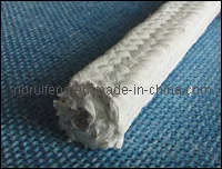 Empaquetadura de glándula trenzada de fibra de vidrio PTFE impregnado